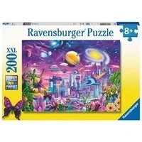 Abbildung von Ravensburger 200 XXL Cosmic CITY Puzzle für Kinder, Größe: One Size, Multi coloured