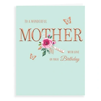 Abbildung von Avant Garde Studios Klassische Geburtstagskarte Mother, 20,3 x 15,2 cm
