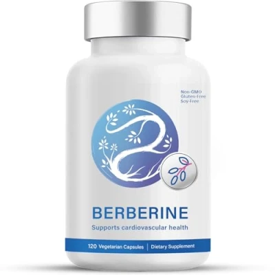 Abbildung von Berberin 500 mg (120 Kapseln) Hochdosiert Mit 97% HCl aus Berberis Aristata Vegan &amp; Laborgeprüft schwarzem Pfeffer für optimale Aufnahme