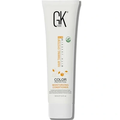 Abbildung von GK HAIR Global Keratin Moisturizing Conditioner (3.4 Fl Oz/100ml) Feuchtigkeitsspendender Farbschutz Trockenschäden Locken Krauses Ausdünnen Farbbehandeltes Haar Reparatur Bio Parabensulfatfrei