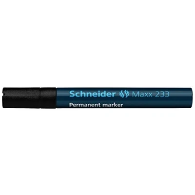 Abbildung von Schneider Permanentmarker 233 mit Keilspitze 1 5mm schwarz
