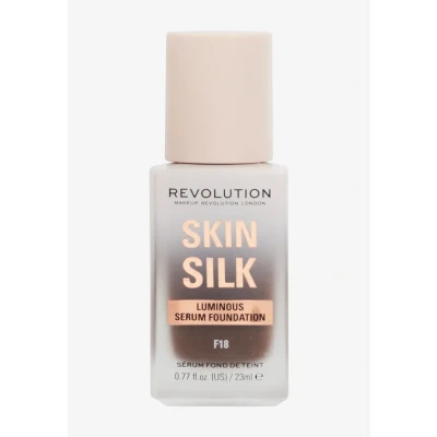 Abbildung von Makeup Revolution SKIN SILK Serum Foundation Foundation, Größe: 23 ml, F18