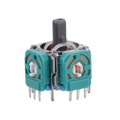 Abbildung von Lazmin 2 Stück Ersatz Analog Joystick, 3D Thumb Stick Modul Wireless Controller Rocker für