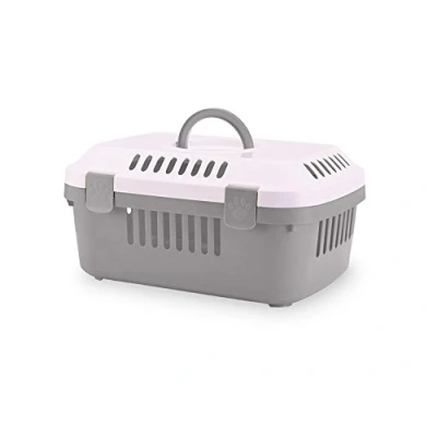 Abbildung von Savic Discovery Kompakt Transportbox, 33x48x23 cm, weiß/pazifikblau