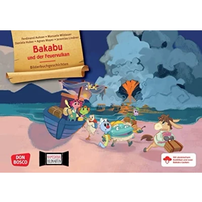 Abbildung von Bakabu und der Feuervulkan. Kamishibai Bildkartenset: Entdecken Erzählen Begreifen: Bilderbuchgeschichten. Eine Geschichte aus dem Singeland über ... für unser Erzähltheater)