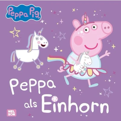 Abbildung von Peppa Wutz Bilderbuch: als Einhorn: Mit Glitzerfolie auf dem Cover Für Kita Kinder und Einhorn Fans ab 3 Jahren