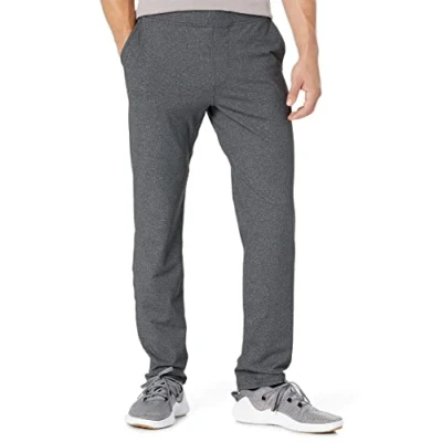 Abbildung von Skechers Herren Mens GO Walk Recharge Straight Leg Pant Hose, Heathered Charcoal, Large