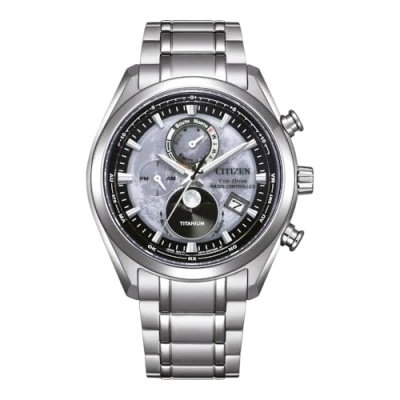 Abbildung von Citizen Funkchronograph BY1010 81H, Armbanduhr, Herrenuhr, Damenuhr, Solar, Titan, Stoppfunktion