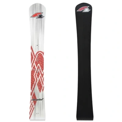 Abbildung von F2 Snowboard Silberpfeil Race 156 cm Silber/Rot 2024/25