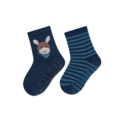 Abbildung von Sterntaler FLI AIR DP EMMI 2PACK Socken für Kinder, Größe: 17/18, Marine