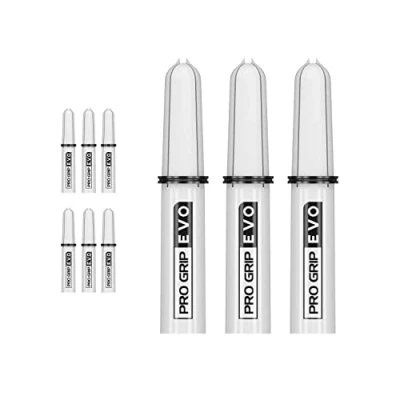 Abbildung von Target Darts 3 x Sets Weiß Pro Grip Evo Nylon Tops Dartschäfte 9 In Total