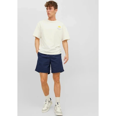 Abbildung von Jack &amp; Jones Jpstjeff Seersucker DEK SN Shorts, Herren, Größe: Small, Navy blazer