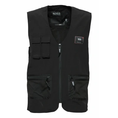 Abbildung von Indicode Jeans Idpiet Weste, Herren, Größe: XL, Black