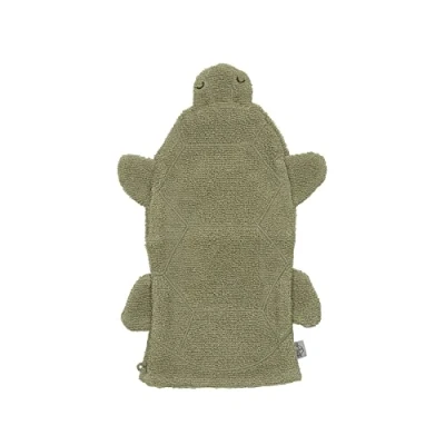 Abbildung von LÄSSIG Kinder Spiel Waschhandschuh Waschlappen Frottier Stoff Baumwolle/Play Wash Glove GOTS Turtle