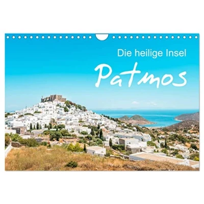 Abbildung von Patmos Die heilige Insel (Wandkalender 2025 DIN A4 quer), CALVENDO Monatskalender