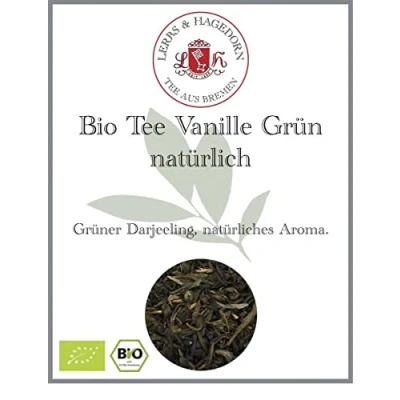 Abbildung von Lerbs &amp; Hagedorn, Grüner Bio Darjeeling mit natürlichem Vanille Aroma 250g (Ca. 20 Liter)