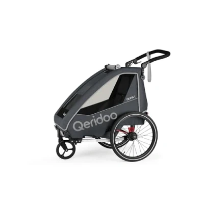 Abbildung von Qeridoo Fahrradkinderanhänger Fahrradanhänger Qupa 1 Modell 2023