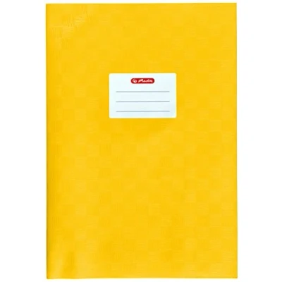 Abbildung von Herlitz 5204011 Hefthülle A4 Baststruktur, 25 Stück, gelb