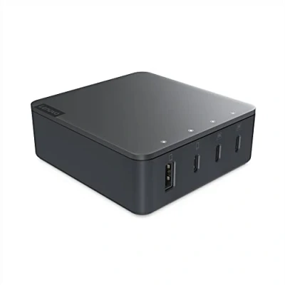 Abbildung von Lenovo Go 130W Multi Port Charger, G0A6130WEU, Schwarz