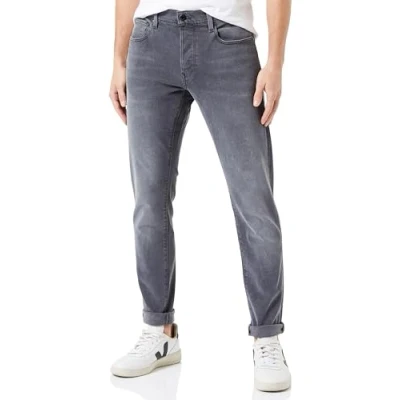 Abbildung von G STAR Herren 3301 Slim Jeans, Grau (Faded Blade 51001 C910 C778), 34W / 36L