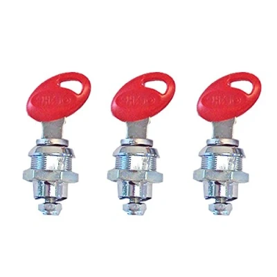 Abbildung von SHAD 200062R Set 3 Pickset für Truhen SH42 SH43, Silber