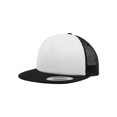 Abbildung von Flexfit FOAM Trucker Cap, Größe: One Size, Blk/wht/blk