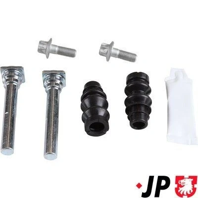 Abbildung von JP GROUP 4164003810 Führungshülsensatz, Bremssattel PEUGEOT: 308 II Schrägheck, 5008 II, OPEL: Corsa F MERCEDES BENZ: A Klasse