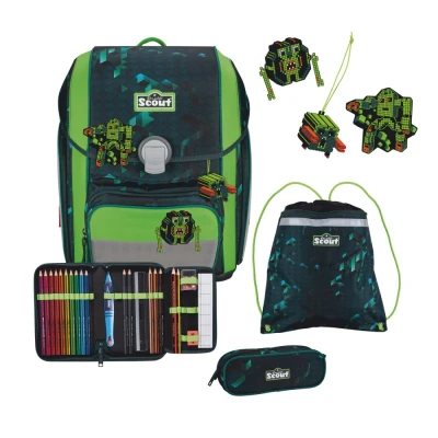 Abbildung von Scout Genius Set DIN Cubes Schulrucksack