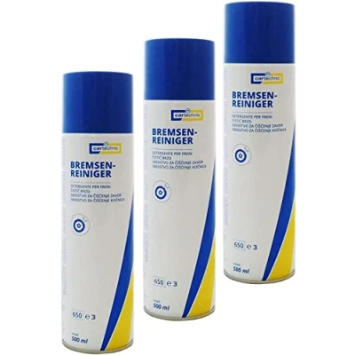 Abbildung von ILODA 3X cartechnic Bremsenreiniger Spray 500ml, Entfetter, Ölentferner, Fettentferner