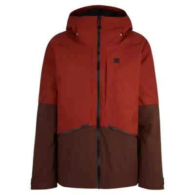 Abbildung von Ziener Herren RIKKARD Ski Jacke/Freeride PFC frei, Wolle, wattiert, woody brown, M