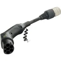 Abbildung von Juice Connector, Typ 2 Ladekabel Adapter für Elektrofahrzeuge, Ladelösung mit Automatischer Anpassung, Kompatibel der Booster 3 air Mobile Wallbox 11Kw