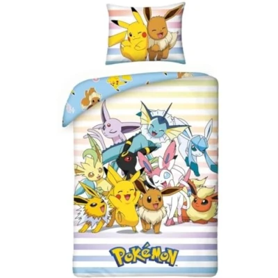 Abbildung von Tinisu Bettwäsche Pokemon Evoli Nachtara weiche Baumwolle 140 x 200 cm