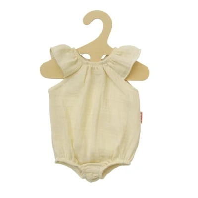 Abbildung von &Ouml;ko Puppenbody mit R&uuml;schen, 28 35cm