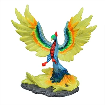 Abbildung von Aqua Della Dia De Los Muertos Feniks Aquarium Ornament 16,8x7,3x...