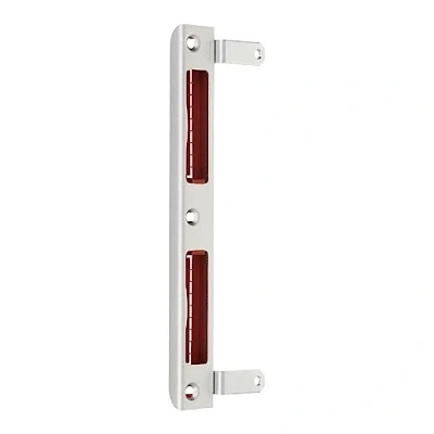 Abbildung von BKS Türrahmen Winkel Schließblech S2800048 rund Stulp: 170 x 20 8 mm, Stahl, Türschließblech DIN L/R