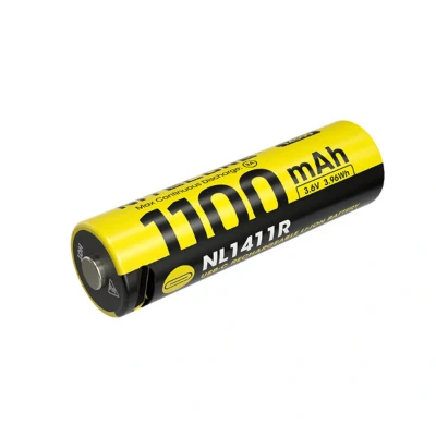 Abbildung von Nitecore NL1411R Aufladbarer 14500 Li Ion Akku 1100mAh mit USB C Anschluss