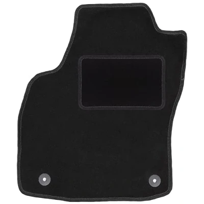 Abbildung von Wielganizator Automatte Passend für Opel Astra H Limousine, Fließheck, Kombi, TwinTop, Cabrio, Coupé 2003 2010 Velours Autozubehör Auto Fußmatten Fußmatte 1 teilig schwarz