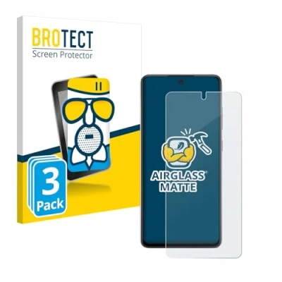 Abbildung von BROTECT Entspiegelungs Schutzglas für Samsung Galaxy A52s 5G (3 Stück) Schutz Folie Panzerfolie Glas Matt [Extrem Kratzfest 9H, Anti Reflex]