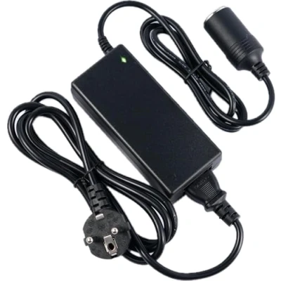 Abbildung von Adapter zigarettenanzünder Steckdose, Spannungswandler 230V auf 12V, 12V,Adapter für Kühlbox.KFZ Netzadapter.
