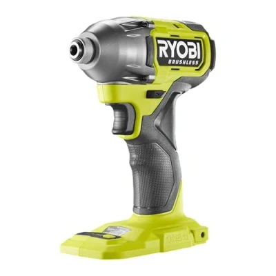Abbildung von RYOBI 18 V ONE+ Brushless Akku Schlagschrauber RID18BL 0, 300 Nm max. Drehmoment, 4 Drehmomenteinstellungen, ohne und Ladegerät