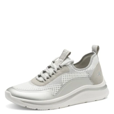 Abbildung von Tamaris Sneaker low, Damen, Größe: 42, Lt grey silver Schuhe
