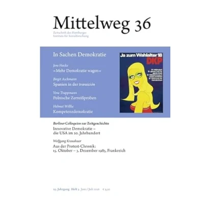 Abbildung von Mittelweg 36, Zeitschrift des Hamburger Instituts für Sozialforschung: In Sachen Demokratie