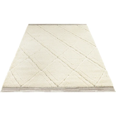 Abbildung von HANSE Home Designteppich &quot;Colin&quot;, rechteckig, Shaggy, Weich, Flauschig, Flokati, Hoch Tief, Wohnzimmer, Schlafzimmer