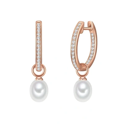 Abbildung von Valero Pearls Ohrringe Rose goldcoloured, Damen, Größe: One Size, gold coloured