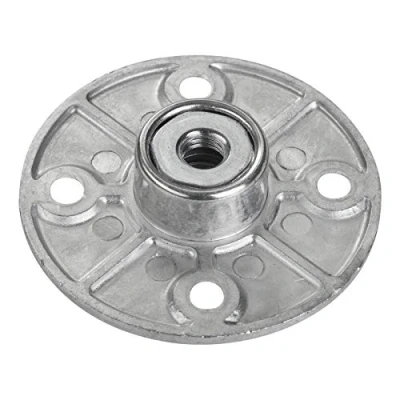 Abbildung von 4 x Tischbeinverbinder KEA rund Ø 60 mm für M8 Gewindeschraube Montageplatte Befestigungsplatte von SO TECH®