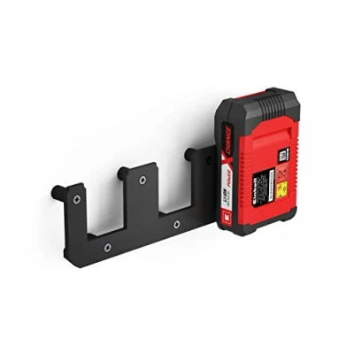 Abbildung von NewGround Designs Akku Wandhalterung geeignet für Einhell 18V Akkus Power X Change Halterung Wandhalter (3 Akkus)