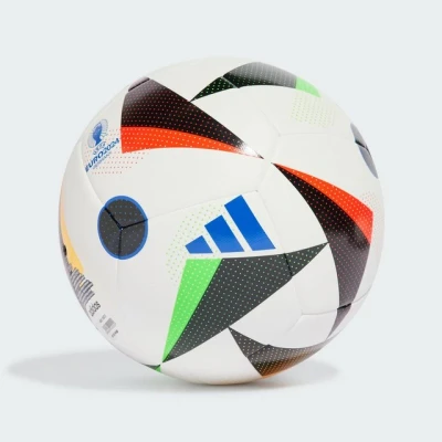 Abbildung von adidas Performance Fussballliebe EURO24 Train Unisex Fußball, Größe: 3, White/black/glory blue