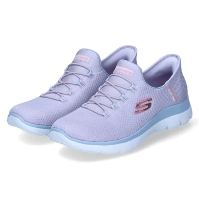 Abbildung von Skechers Damen Summits Fast Attraction Sneaker, Lavendel, 7.5 UK