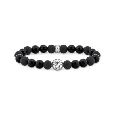 Abbildung von Thomas SABO Obsidian Armband, Herren, Größe: One Size, Black
