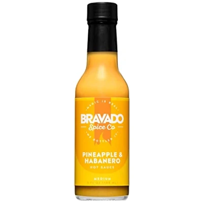 Abbildung von Bravado Spice Co. Hot Sauce Pineapple &amp; Habanero, 148 ml Fruchtig Scharfe Soße mit Tropischem Flair